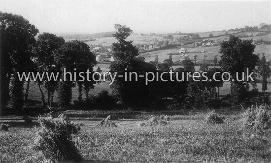 Across Country from Benfleet Hills, Essex. c.1917